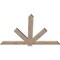Ekena Millwork Kennewick Smooth Timber Gable Bracket, Douglas Fir, 72"W x 48"H x 1 1/2"D x 5 1/2"F, 16/12 Pitch GBW072X48X0206KEN00SDF - alternate 5